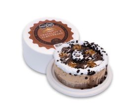 torta helada artesanal almendrado y chocolate
